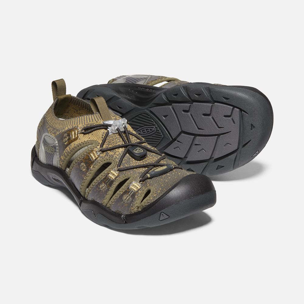 Sandales Keen Homme Vert Olive Foncé | Evofit One | BULVT-5196